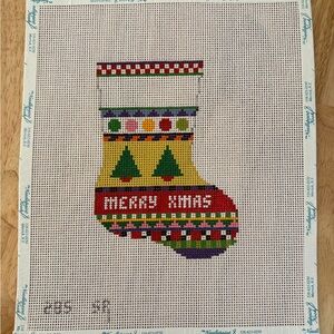Hand-Painted Needlepoint Canvas